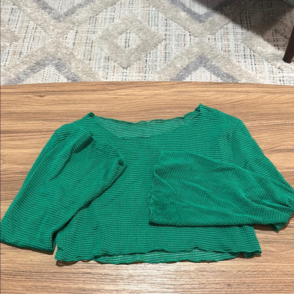 Green Women's Top